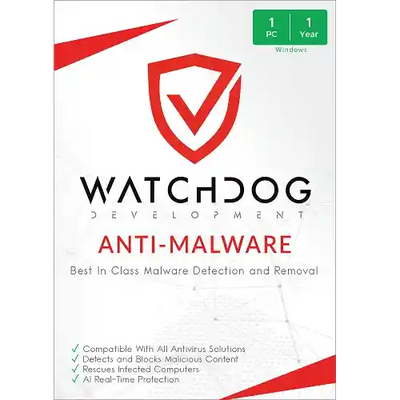Watchdog Anti-Malware - 1 an / 1 PC