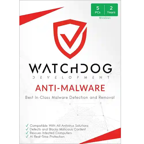 Watchdog Anti-Malware - 2 ans / 5 PC